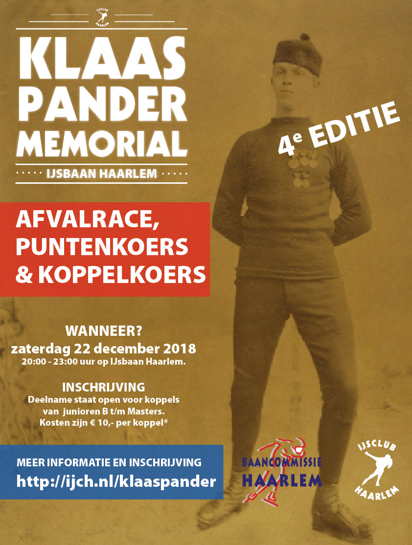 Klaas Pander Memorial 2018