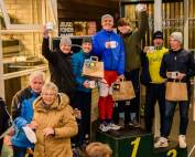 Podium eerste Aris Dijksman Duo Cup foto: Hector Lankhorst