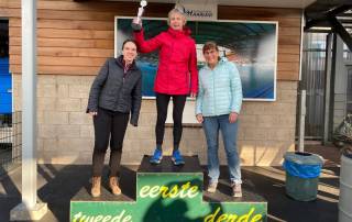 Podium Bert Grotenhuis Bokaal 2022 dames