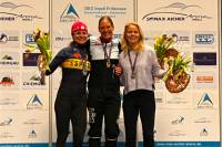Josine Kroon op het podium in L45