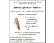 Berthy Dijksman - Nieboer