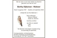 Berthy Dijksman - Nieboer